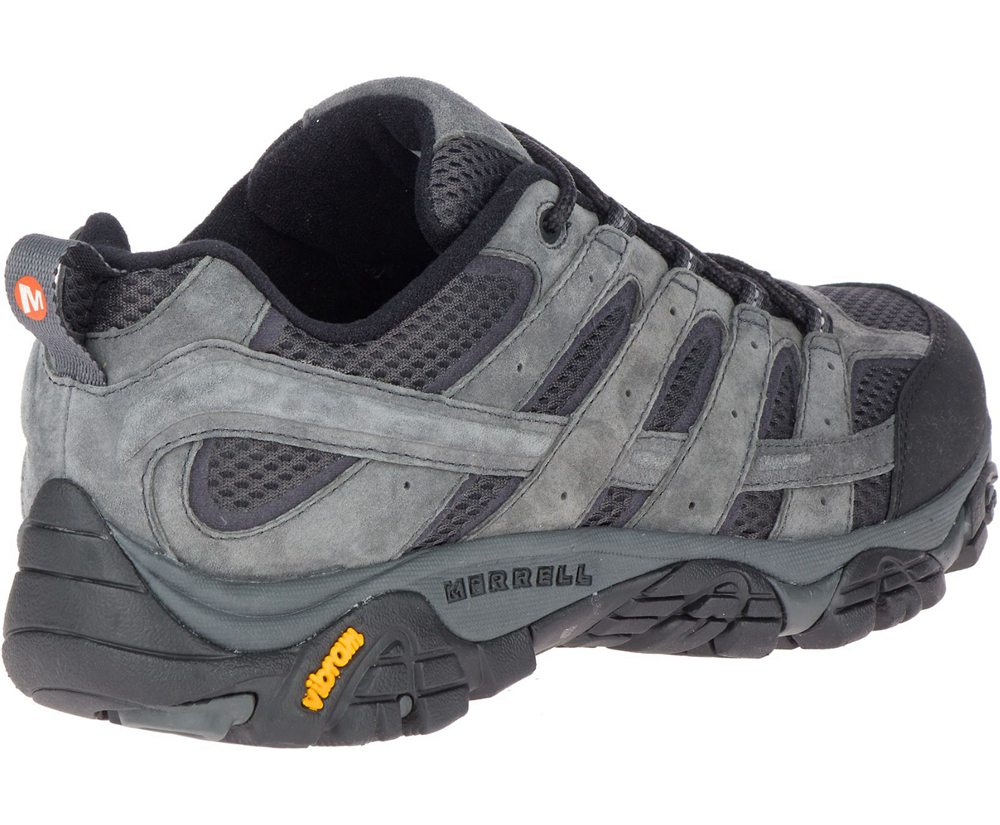 Merrell Hiking Shoes Grey - Moab 2 Ventilator - Mens 39ZFEPUXS